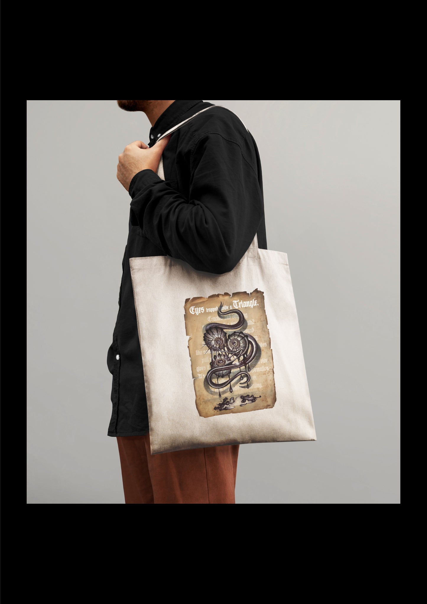 Eyes Inside the Triangle – Occult Art Tote