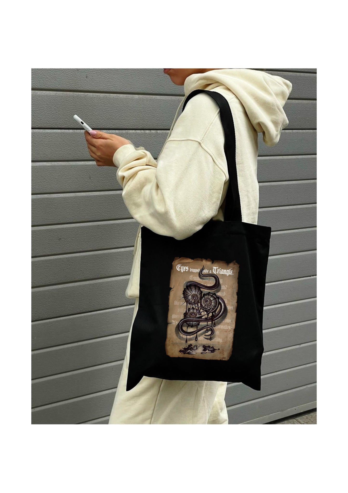 Eyes Inside the Triangle – Occult Art Tote